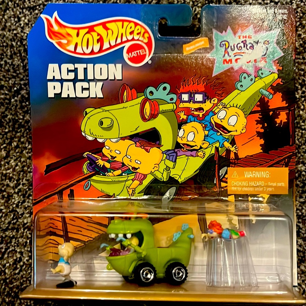 Hot wheels Rugrats reptar vehicle